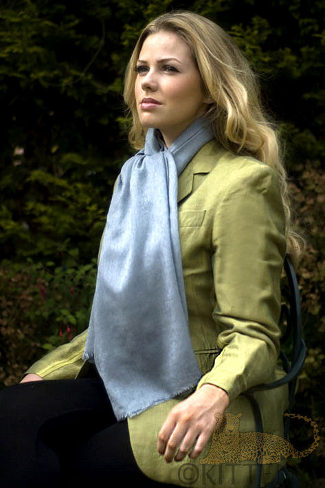 Blue Cashmere Pashmina