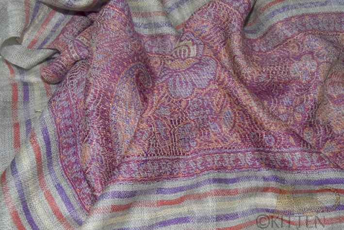 'Priti' Grey Pashmina