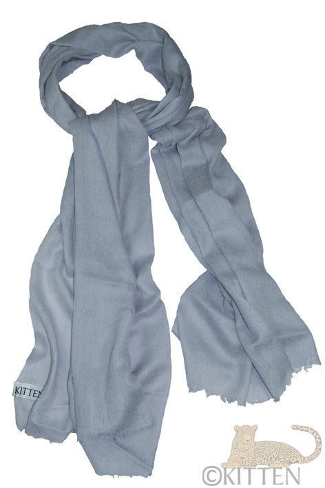 Silver Cashmere Pashmina