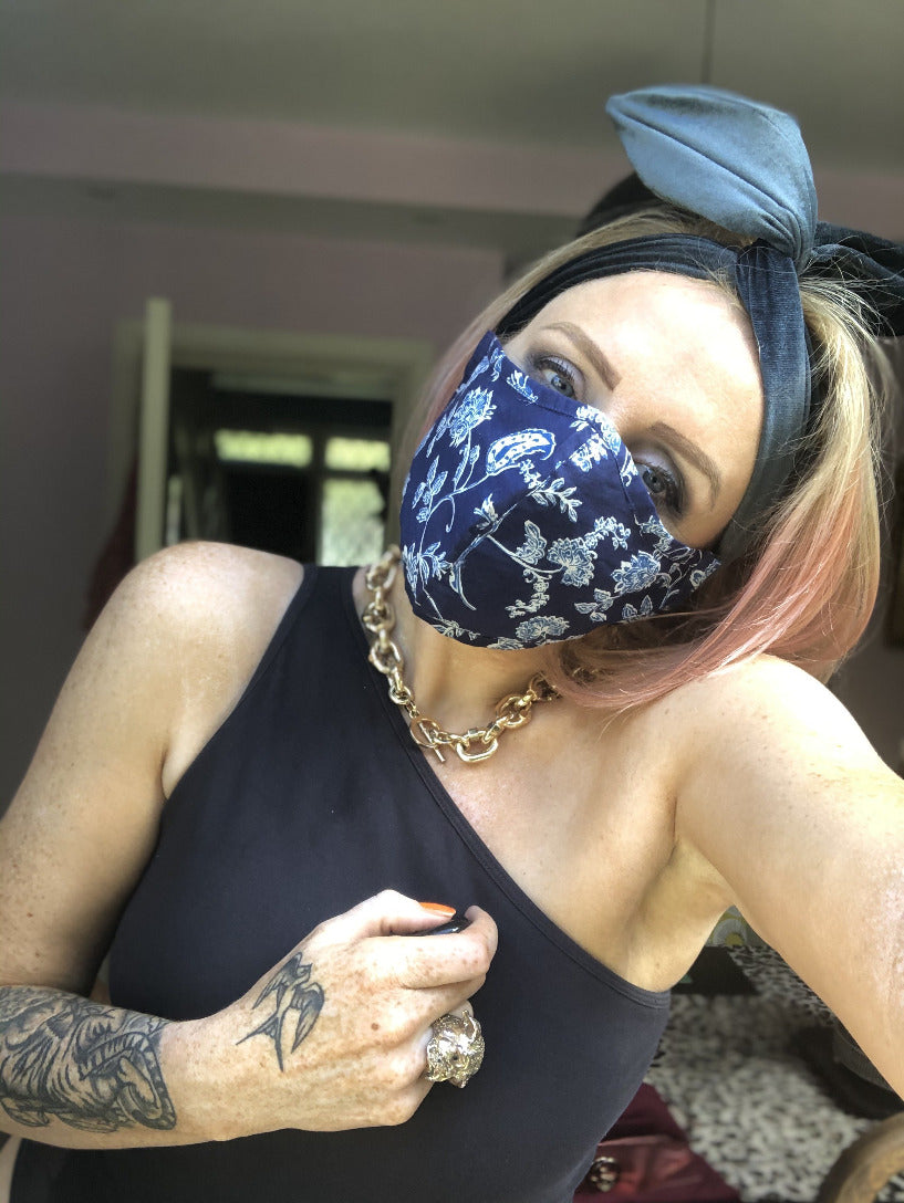 Kitten Beachwear Face Mask
