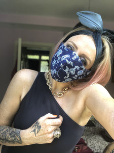 Kitten Beachwear Face Mask