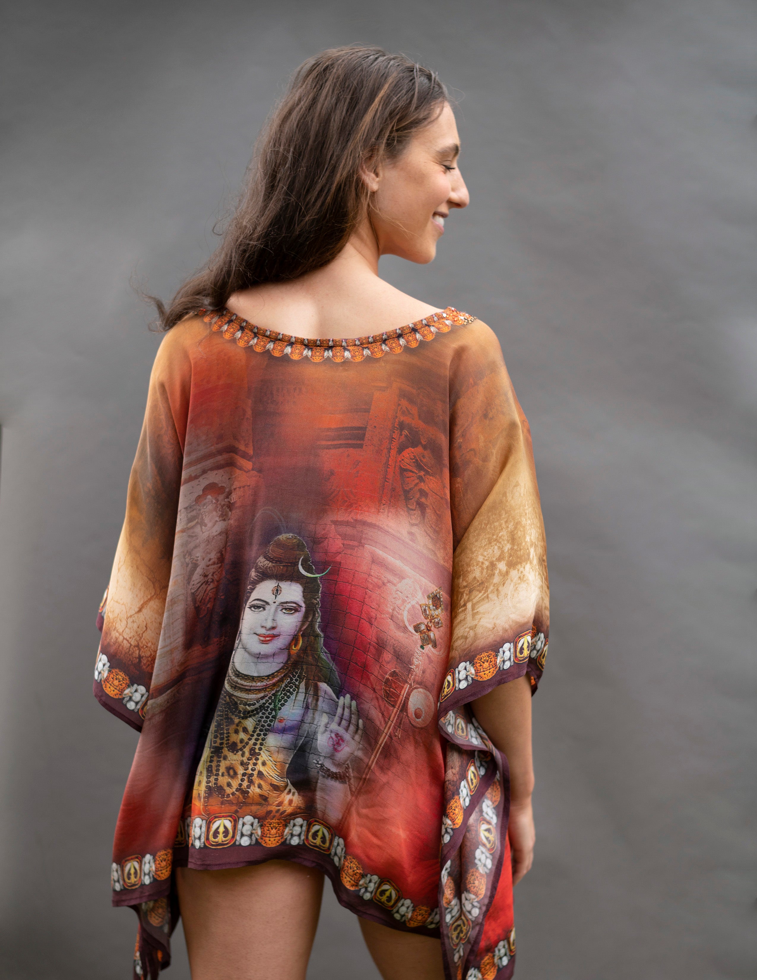 Lord Shiva Kaftan Top