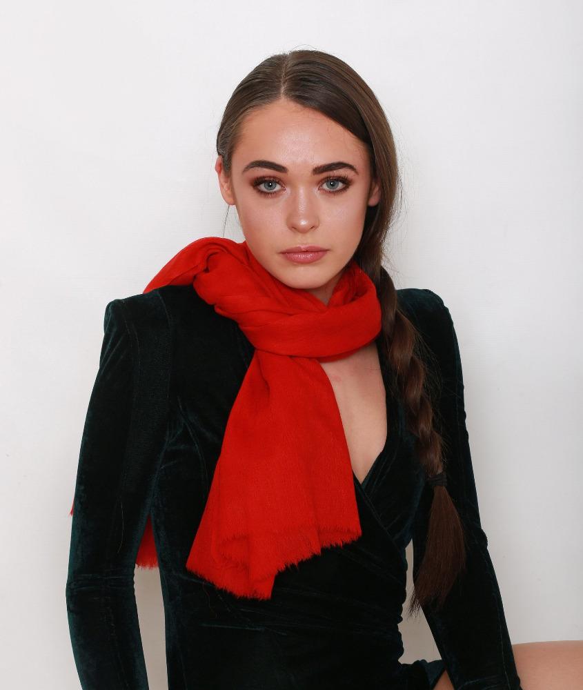 'Dorothy' Red Pashmina