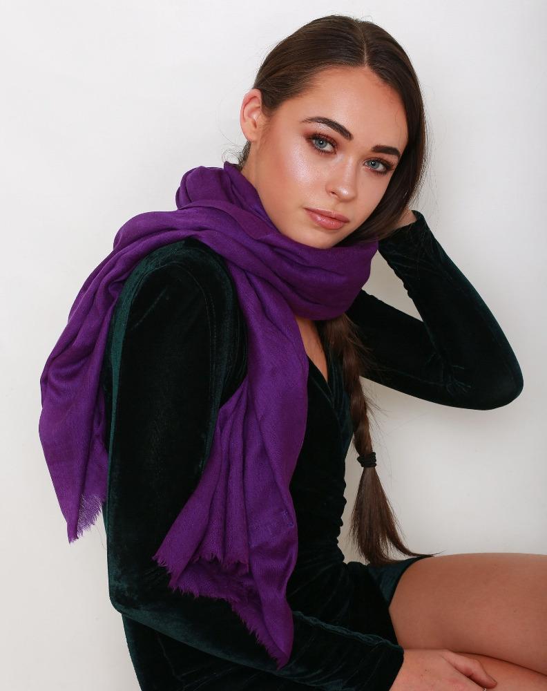 'Prince' Purple Pashmina