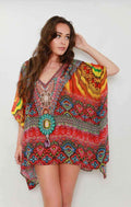 Kahlo Multicoloured Kaftan Top