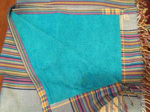 Kikoy Towel in Rainbow Stripes