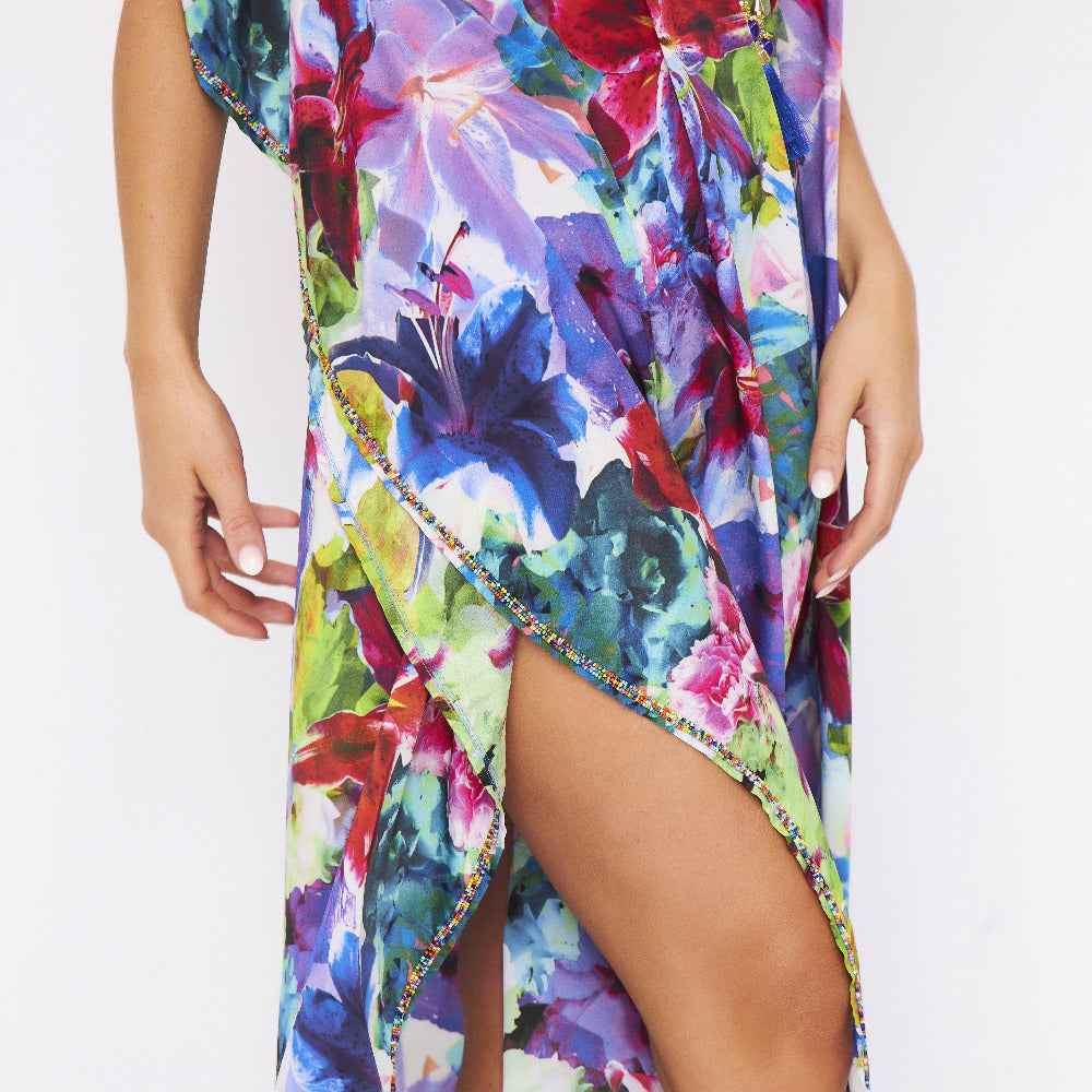 Ishani Beaded Maxi Kaftan