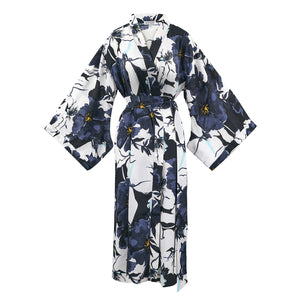 Kitten Beachwear Niko Maxi Kimono in Bloom