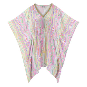 Selina Pastel Candy Kaftan