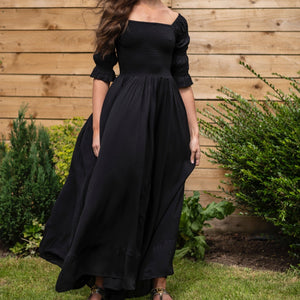 Valentina Black Dress