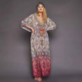 Kitten Beachwear Martina Ombré Maxi Kaftan