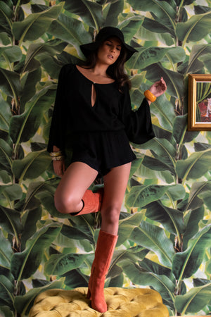 Lucía Black Romper