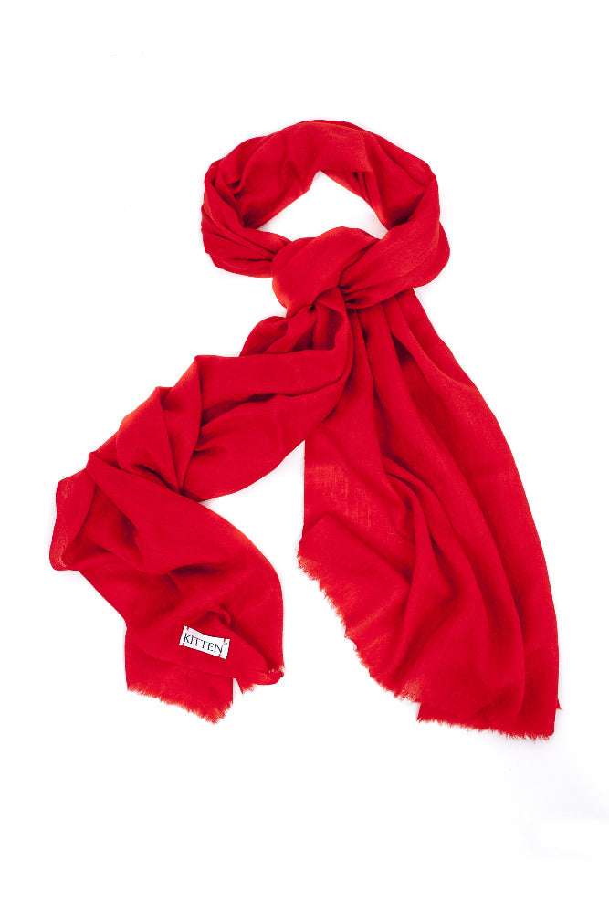 'Dorothy' Red Pashmina