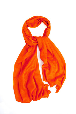 Squash Orange Pashmina