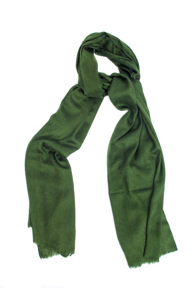 'Gator' Green Pashmina