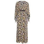 Roma Maxi Kimono Dress in Cheetah Print
